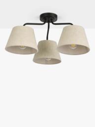 John Lewis Fulham 3 Arm Semi Flush Ceiling Light - thumbnail 3