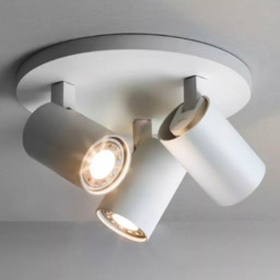 Astro Ascoli 3 Spotlight Ceiling Plate, White - thumbnail 6