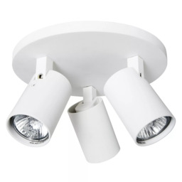 Astro Ascoli 3 Spotlight Ceiling Plate, White - thumbnail 3