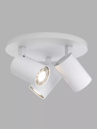 Astro Ascoli 3 Spotlight Ceiling Plate, White - thumbnail 1
