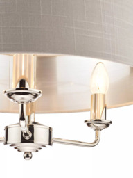 Laura Ashley Sorrento 3 Arm Ceiling Light - thumbnail 5