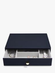 Stackers Supersize Glass Lid 3 Drawer Jewellery Box - thumbnail 6