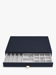 Stackers Supersize Glass Lid 3 Drawer Jewellery Box - thumbnail 5