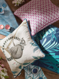 Sanderson Palmhouse Cushion - thumbnail 2