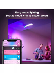 Philips Hue White & Colour Ambiance Centris Smart 2 Light LED Ceiling Spotlight, White - thumbnail 4