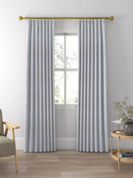 Harlequin x Sophie Robinson Ribbon Stripe Made to Measure Curtains or Roman Blind, Lapis - thumbnail 3