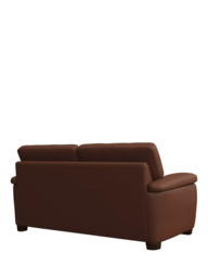 John Lewis Camden Medium 2 Seater Leather Sofa, Dark Leg - thumbnail 4