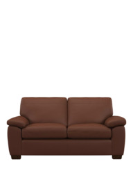 John Lewis Camden Medium 2 Seater Leather Sofa, Dark Leg - thumbnail 5