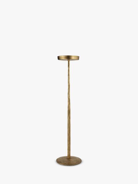 nkuku Sundra Candle Stand, Small, Antique Brass - image 1