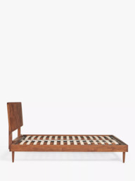 John Lewis + Swoon Franklin Bed Frame, Double, Dark Brown - thumbnail 3
