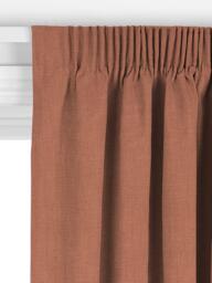 John Lewis Heavy Linen Blend Made to Measure Curtains or Roman Blind, Light Auburn - thumbnail 3