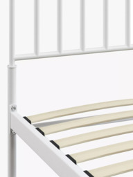 John Lewis ANYDAY Swirl Metal Bed Frame, Double - thumbnail 2