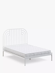 John Lewis ANYDAY Swirl Metal Bed Frame, Double - thumbnail 4