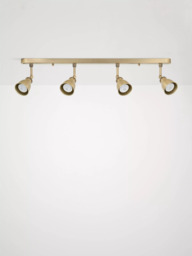 John Lewis Baldwin 4 Spotlight Ceiling Bar - thumbnail 2