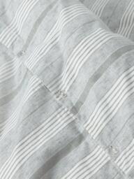 John Lewis Stony Brushed Cotton Stripe Duvet Cover - thumbnail 5