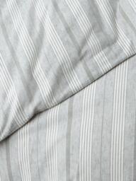 John Lewis Stony Brushed Cotton Stripe Duvet Cover - thumbnail 4