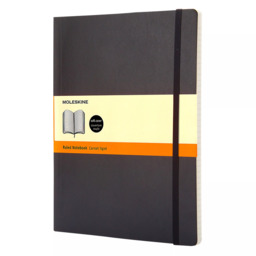 Moleskine Extra Large Soft Cover Ruled Notebook - thumbnail 1