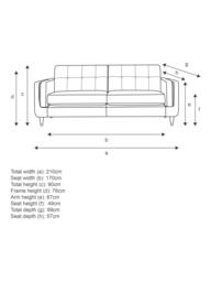 G Plan Vintage The Seventy Six Large 3 Seater Sofa - thumbnail 2