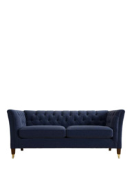 Laura Ashley Chatsworth Medium 2 Seater Sofa, Teak Leg - thumbnail 3