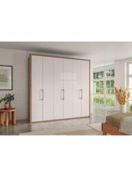 John Lewis Osaka 2.25m Bi-Fold Wardrobe with 6 Glass Doors - thumbnail 2