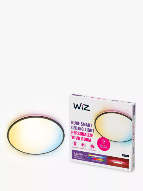 WiZ Smart LED Rune Dual Zone Tunable White Ceiling Light - image 1