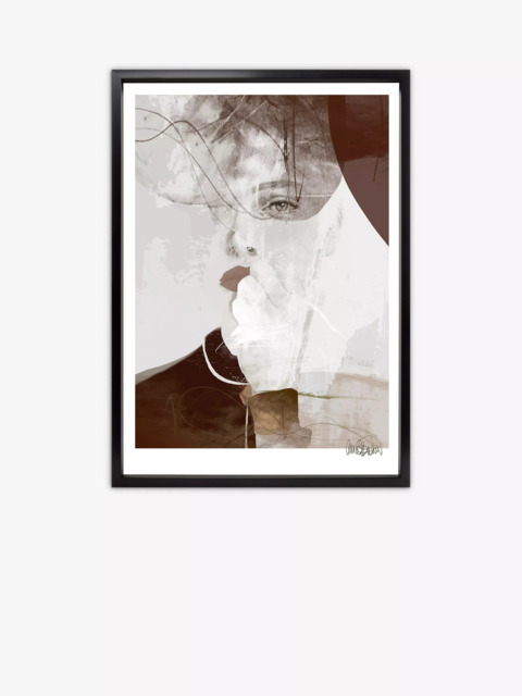 Brookpace Lascelles Anna Bulow 'Untold Stories' Limited Edition Framed Print, 73 x 54cm, Grey - image 1