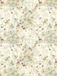 Disney Home x Sanderson Bambi Made to Measure Curtains or Roman Blind, Sugared Almonds - thumbnail 1