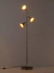 houseof Cone 3-Arm Floor Lamp, Brass - thumbnail 3