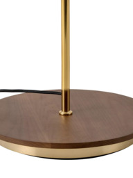 houseof Cone 3-Arm Floor Lamp, Brass - thumbnail 5