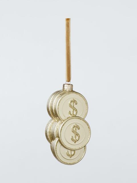 John Lewis The Connoisseur Coins Bauble, Gold - image 1
