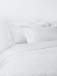 John Lewis Kaia Egyptian Cotton Floral Jacquard Duvet Cover Set