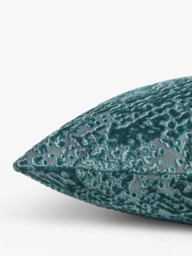 John Lewis High Low Velvet Cushion - thumbnail 3
