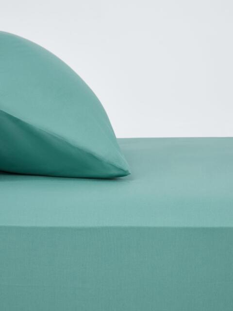 John Lewis Pure Cotton Percale Deep Fitted Sheet - image 1