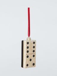 John Lewis The Curator Domino Bauble, Cream