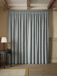 John Lewis Twisted Weave Pair Lined Pencil Pleat Curtains, Multi - thumbnail 5
