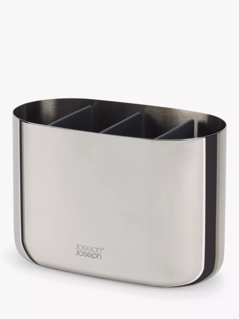 Joseph Joseph Easy Store Large Toothbrush Caddy, Stainless Steel - image 1