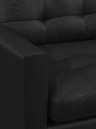 John Lewis Draper II Leather Armchair, Light Leg - thumbnail 6