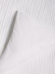John Lewis Cotton Seersucker Duvet Cover Set - thumbnail 2