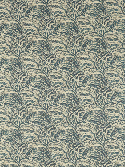 Clarke & Clarke Lumino Made to Measure Curtains or Roman Blind, Kingfisher - image 1