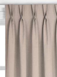 John Lewis Recycled Linen Made to Measure Curtains or Roman Blind, Natural - thumbnail 4