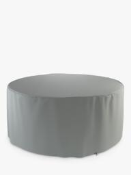 John Lewis 180cm Round Garden Table & 6-8 Chairs Set Furniture Cover - thumbnail 1