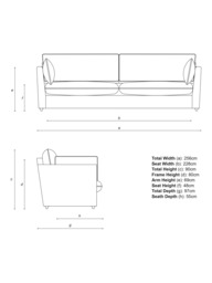 John Lewis x Sophie Conran Cocobella Grand Sofa, Light Leg - thumbnail 2