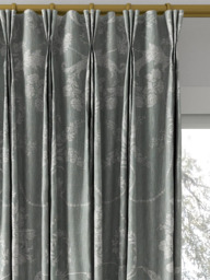 Laura Ashley Josette Woven Made to Measure Curtains or Roman Blind, Grey Green - thumbnail 6