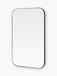 Yearn Arendal Rectangular Wood Frame Wall Mirror, 90 x 60cm - thumbnail 2