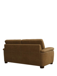 John Lewis Camden Medium 2 Seater Leather Sofa Bed, Dark Leg - thumbnail 4