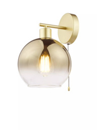 Där Lycia Glass Wall Light - thumbnail 1