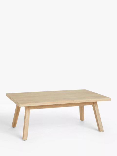 John Lewis Burford Rectangular Garden Coffee Table, FSC-Certified (Acacia Wood), Natural - image 1