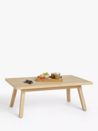 John Lewis Burford Rectangular Garden Coffee Table, FSC-Certified (Acacia Wood), Natural - thumbnail 3