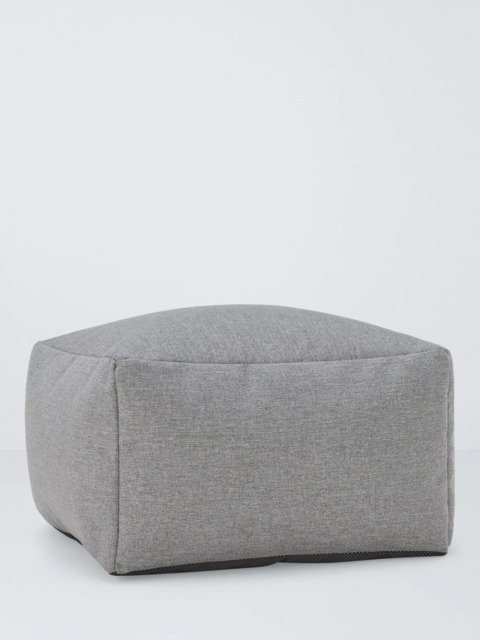 John Lewis Aquaclean® Square Ottoman Beanbag Pouffe - image 1