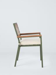 John Lewis Platform Garden Dining Armchair, Set of 2 - thumbnail 3